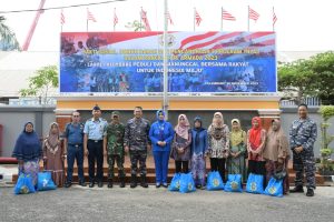 Peringati Hari Armada RI Tahun 2023, Lanal Palembang Gelar Bakti Sosial dan Donor Darah