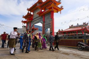 Danlanal Dumai Tinjau Posal Radar IMSS Sinaboi