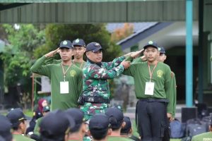 Brigif 13/Galuh Rahayu Gelar Pelatihan dan Pendidikan Bela Negara (PBN) Mahasiswa Universitas Siliwangi