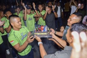 Berikan Kejutan, Puluhan Prajurit Yonarhanud 2 Kostrad Datangi Yonbekang 2 Kostrad