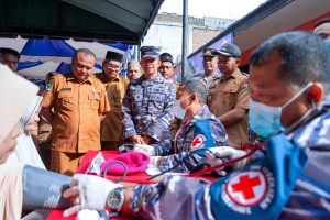 *Lanal Lhokseumawe Resmikan KBN TNI AL Tahun 2023 di Peudada Kabupaten Bireun*