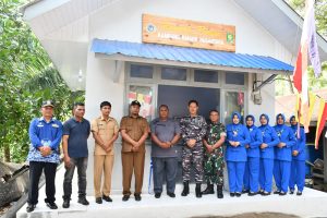 Tingkatkan Kesejahteraan Masyarakat Pesisir, Lanal Sabang Resmikan Kampung Bahari Nusantara Pria Laot