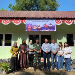 Danyonif 431 Kostrad Resmikan Renovasi Posyandu Matahari