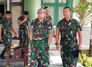 Brigif 20/IJK/3 Kostrad Terima Kunjungan Kerja Kasdivif 3 Kostrad