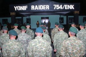 Batalyon Infanteri 754/ENK Kostrad Laksanakan Penjamasan Tunggul dalam rangka HUT ke 19