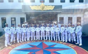 Pangkalan TNI AL Bandung Gelar Upacara Peringatan Hari Armada RI Tahun 2023