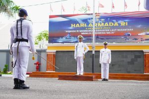 Lanal Palembang Laksanakan Upacara Hari Armada RI Tahun 2023