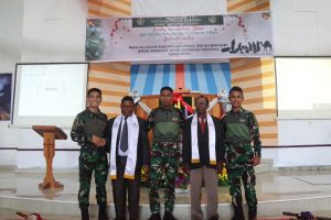Merdunya Suara Vokal Grup Satgas Yonif 330 Kostrad, Iringi Ibadah Perayaan Natal di GKII Antiokhia Intan Jaya