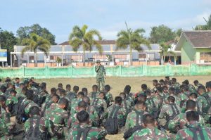 Brigif 9 Kostrad Selenggarakan UST Yonif 515 Kostrad