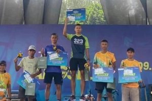 Prajurit Yonif 323 Buaya Putih Torehkan Prestasi Pertamina ECO Run Festival 2023