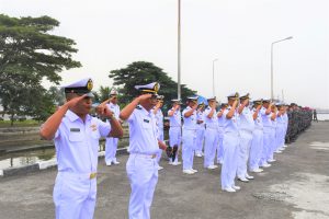 Pembukaan Patroli Terkoordinasi Malaysia Indonesia (Patkor Malindo) Ke-162 Tahun 2023 di Lantamal I Belawan