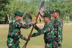 Yonif 755 Kostrad Gelar Upacara Penyerahan Jabatan dan Pemberian Penghargaan Kompi Terbaik