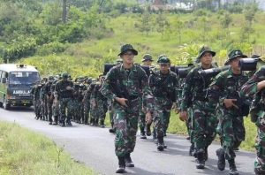 Danyonkav 8 Kostrad dan Wadanyonkav 8 Kostrad Laksanakan Tradisi Arjuna
