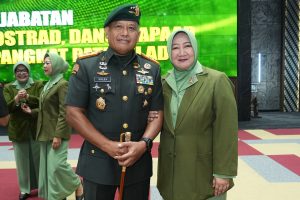Mayjen TNI Muhammad Saleh Mustafa Resmi Jabat Pangkostrad