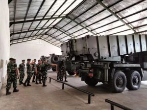 Yonarmed 1 Kostrad Menerima Kunjungan Kerja Tim Wasev Materil dan Alutsista