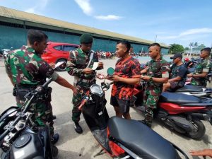 Taat Bayar Pajak, Cerminan Kedisiplinan Prajurit Yonarmed 6 Kostrad