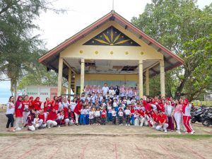 Pererat Silaturahmi, TK Hang Tuah Lanal Dabo Singkep Gelar Family Gathering