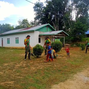 Yonif 503 Kostrad Gelar Tradisi Satuan Kesatria Mayangkara Muda
