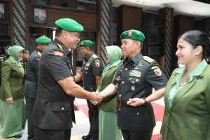 Kasad Pimpin Sertijab, Mantan Danpaspampres Jabat Pangdam V/Brawijaya