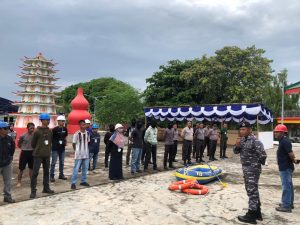 Lanal Dumai Ikut Serta Dalam Gladi Penanggulangan Penyusupan dan Penjarahan oleh OTK di TUKS PT. Pulau Sambu
