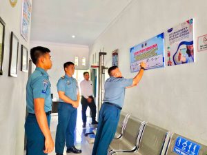 Danlanal Simeulue Tandatangani Komitmen Bersama Untuk Dukung Akreditasi Balai Pengobatan Lanal Simeulue Dalam Peningkatan Mutu Pelayanan Kesehatan
