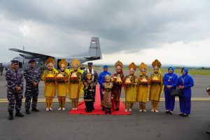 Lanal Lhokseumawe Terima Kunjungan Kerja Pangkoarmada I