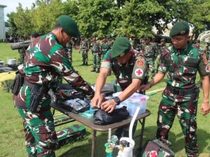 Antisipasi Bencana Alam, Yonarmed 6 Kostrad Laksanakan Apel Siaga Gulbencal