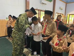 Menolak Lupa Akan Sejarah, Danyonif 515 Kostrad Bacakan Silsilah Sejarah Berdirinya Yonif 515 Kostrad