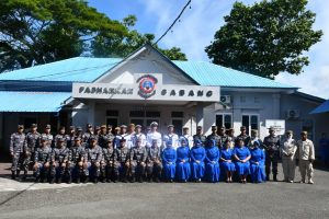 Danlantamal I Dampingi Kunjungan Kerja Pangkoarmada I di Lanal Sabang