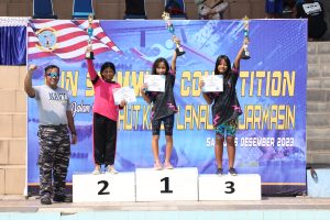 Jaring Bibit Atlet, Lanal Banjarmasin Adakan Fun Swimming Competition 2023