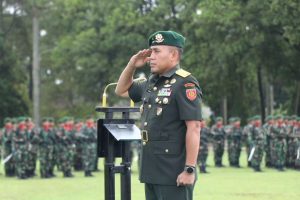 Kasdivif 2 Kostrad Pimpin Upacara Hari Juang TNI AD Tahun 2023 Di Madivif 2 Kostrad