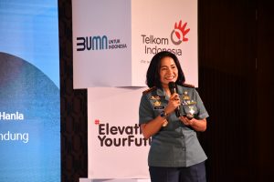 Komandan Lanal Bandung Bertindak Sebagai Narasumber Pada Workshop Corporate Communication dan Investor Relation (CCIR)