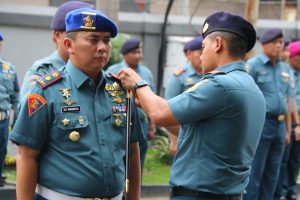 Mayor Laut (PM) Billy Ranggamalela Resmi Menjabat Dandenpom Lanal Palembang
