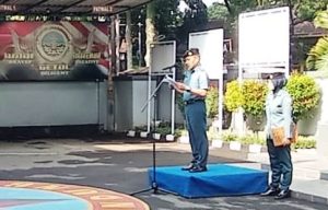 Lanal Bandung Laksanakan Upacara Peringatan Hari Bela Negara Ke-75 Tahun 2023