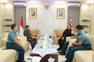 Danlantamal I Terima Kunjungan Dansat Brimob Polda Sumatera Utara