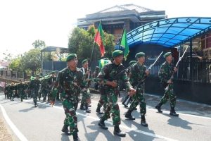 Yonif 303 Kostrad Juara Satu Peleton Beranting
