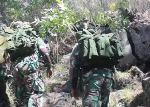 Pangkostrad Dampingi Kasad Tinjau Prajurit Yang Sedang Perang Melawan Sampah di Gunung Lawu