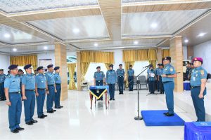 Danlantamal I Pimpin Sertijab Asrena Danlantamal I, Kafasharkan Sabang dan Kadisminpers Lantamal I