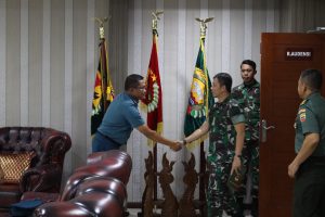 Danlantamal I Laksanakan Courtesy Call Ke Pangdam I/BB