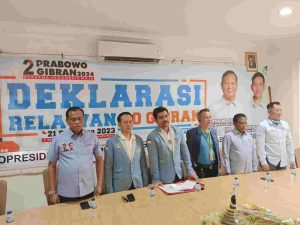 Deklarasi Relawan Go Gibran dan Pembacaan Ikrar Dukungan Serta Launching Mobil Pemenangan Prabowo Gibran
