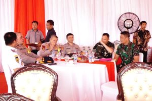KOMANDAN LANTAMAL III JAKARTA HADIRI APEL GELAR PASUKAN OPERASI LILIN 2023