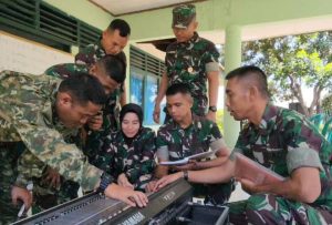 Siswa Dikcabpa Hub Abit Diktukpa TA 2023 melaksanakan kegiatan OJT (On The Job Training) di Satuan Perhubungan Kostrad
