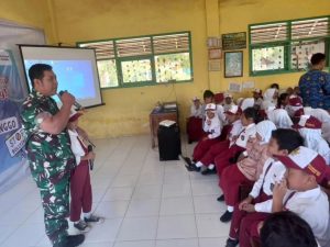 Prajurit Yonarmed 1 Kostrad Melaksanakan Sosialisasi Pencegahan Perundungan dan Kekerasan (Bullying) di SDN 3 Candirenggo