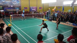 Panglima Divisi Infanteri 3 Kostrad Menggelar Turnamen Badminton Satuan Jajaran Divif 3 Kostrad