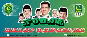 Nobar Debat Cawapres 2024: Korps Mahasiswa GPII Suguhkan Perbincangan Seru dan Edukatif