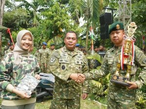 Denpal Divif 1 Kostrad Juarai Turnamen Sepak Bola Satuan Jajaran Divif 1 Kostrad
