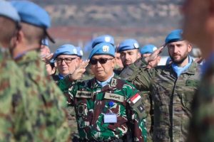 Dansatgas Indobatt XXIII-Q/UNIFIL Hadiri Pemberian Medali kehormatan kepada Kontingen Serbia UNP 7-2