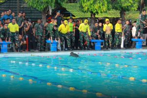 Prajurit Yonif 328 Kostrad Kembali Memberikan Prestasi Membanggakan Pada Event Perlombaan Renmildas Estafet