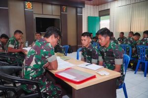 Kasmenarmed 2 Kostrad Laksanakan Pemeriksaan Kesiapsiagaan Gulbencal dan Produk Kinerja Yonarmed 11 Guntur Geni