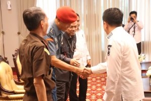 Pasminlog Lanal Palembang Hadiri Deklarasi Netralitas Pegawai ASN Menjelang Pelaksanaan Pemilu Tahun 2024